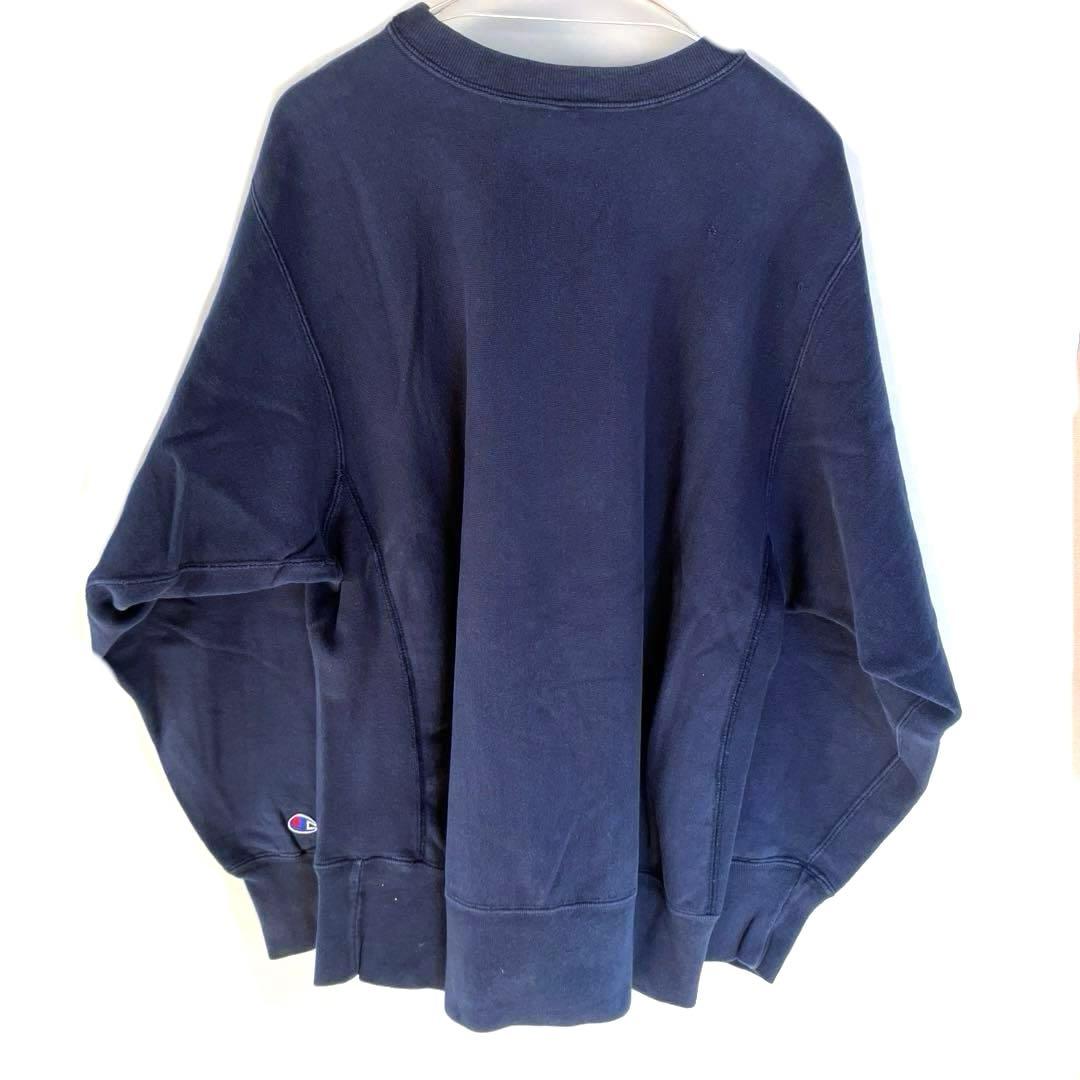 80'sUSA製 Champion リバースウィーブ L 紺 - メルカリ