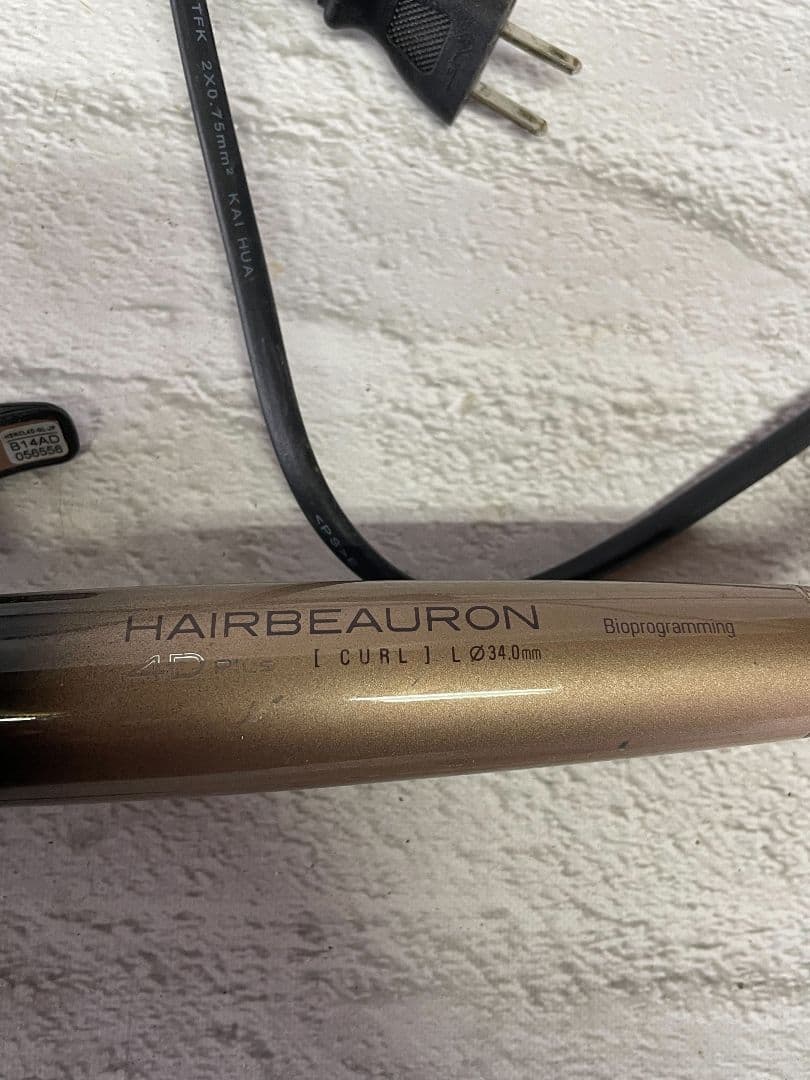 HAIRBEAURON CURLI 34mm ヘアアイロン動作未確認ジャンク 壊れたヘアアイロンや楽天衝動買いのポチ記録 | 日々つれづれ・・