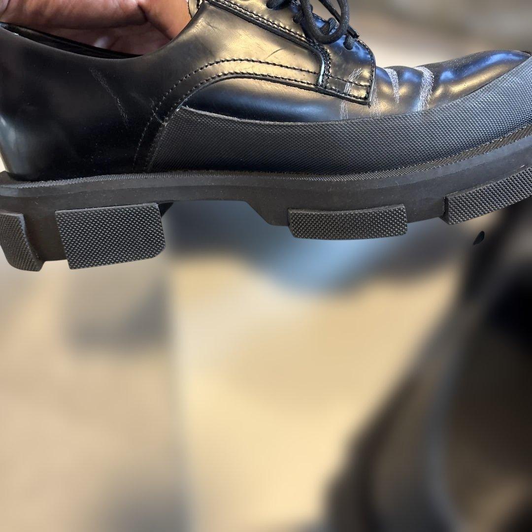 both - GAO DERBIES-SPAZZOLATO-BLACK 42