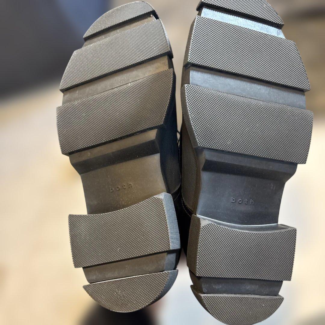 both - GAO DERBIES-SPAZZOLATO-BLACK 42