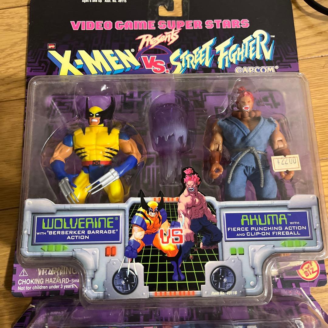 トイビズ X-MEN ストリートファイター ウルヴァリンvs豪鬼 marvel