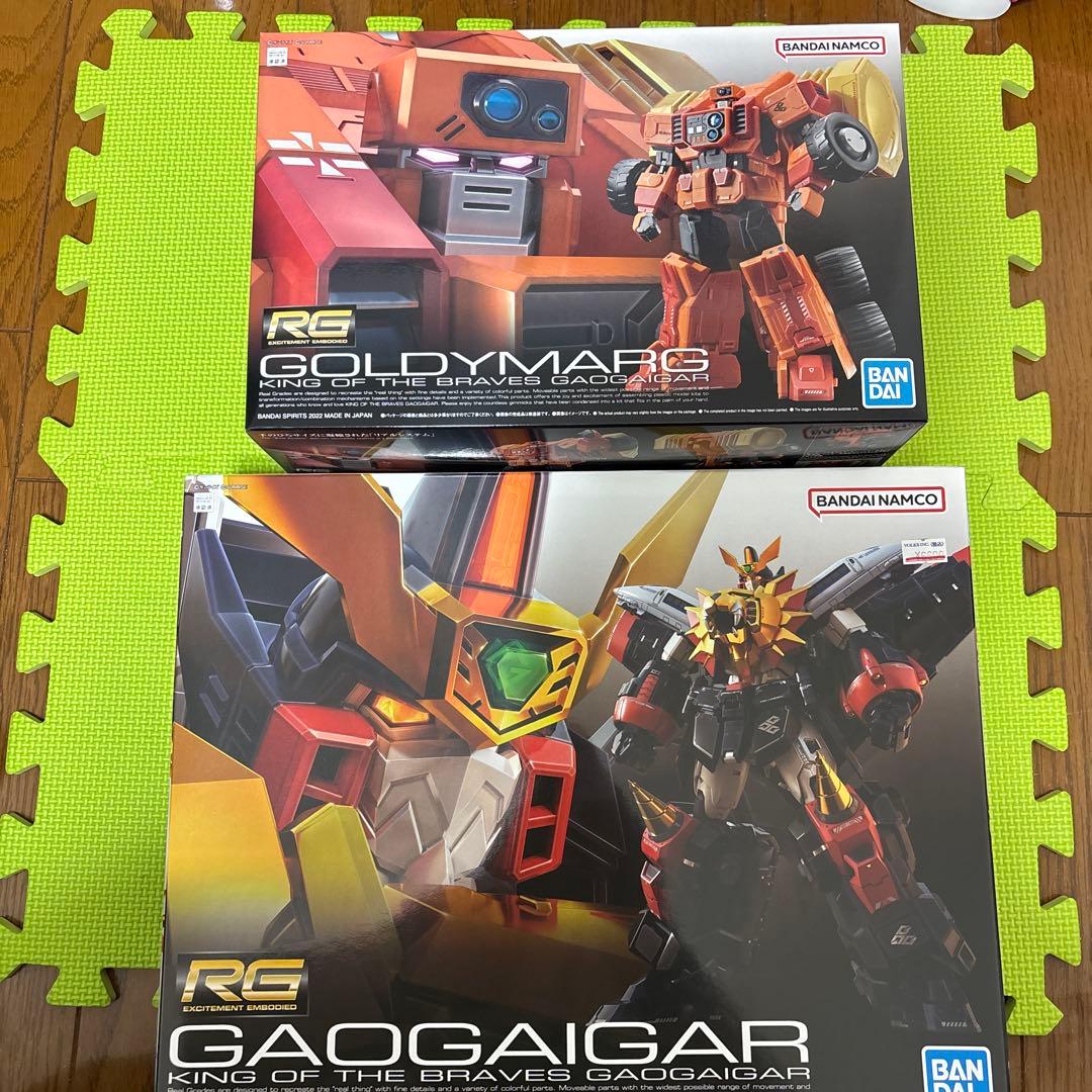 【未開封2点セット】RG ガオガイガー & ゴルディーマーグセット RG 勇者王ガオガイガー ガオガイガー＆ゴルディーマーグセット - メルカリ