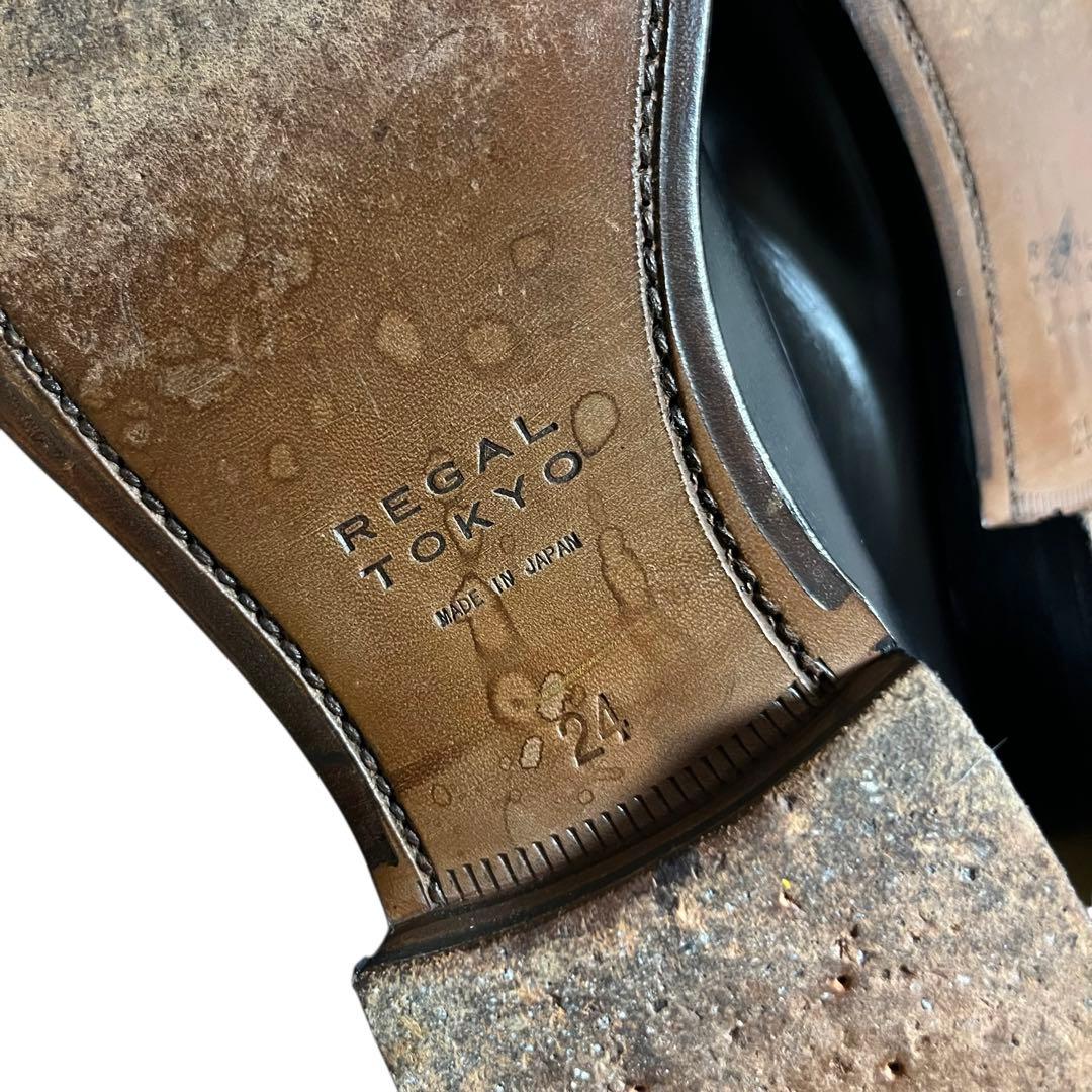 リーガルトーキョー 革靴 W935 グッドイヤーウェルテッド製法 24 黒