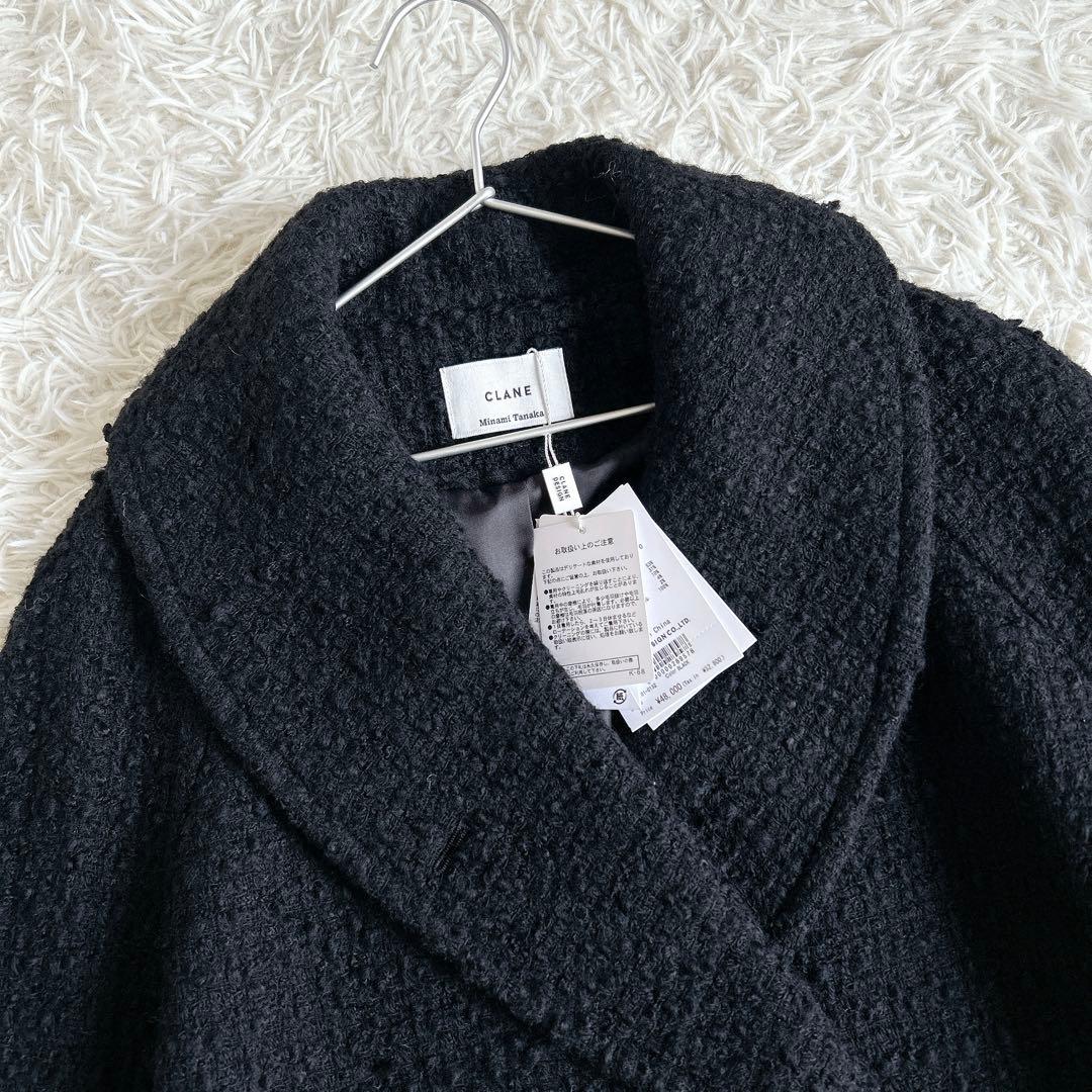 クラネ MINAMI TANAKA×CLANE OVER TWEED COAT - メルカリ