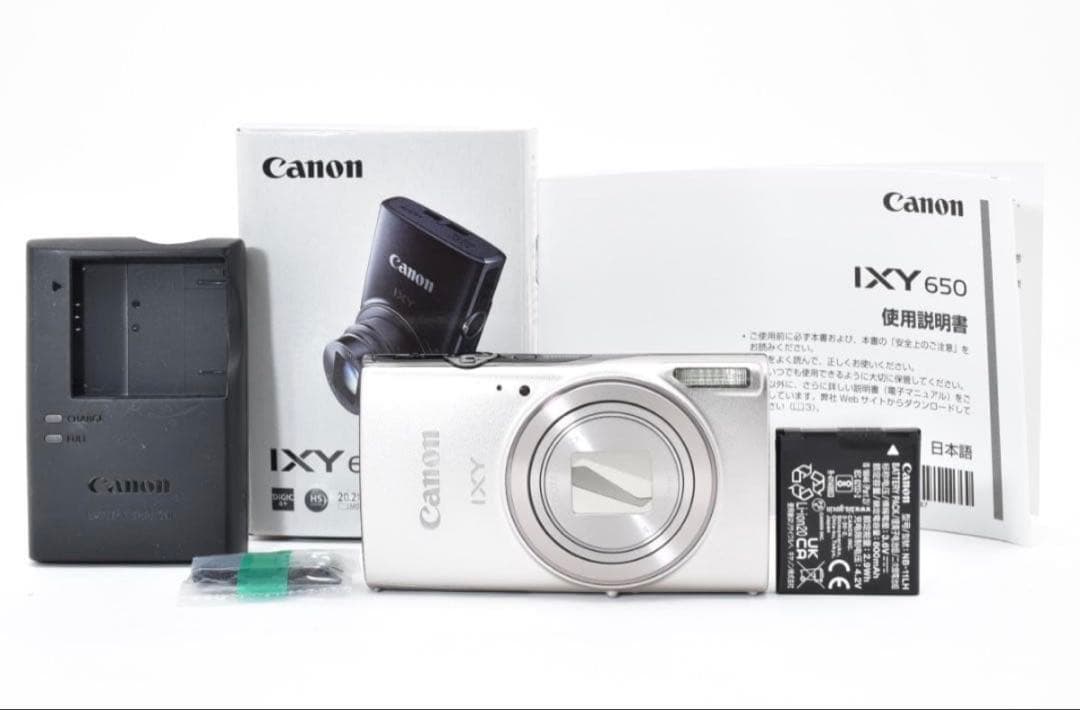 極美品✨【箱・説明書付き】Canon IXY 650 コンパクトデジタルカメラ Amazon.com: Canon Compact Digital Camera IXY 650 12x Optical Zoom