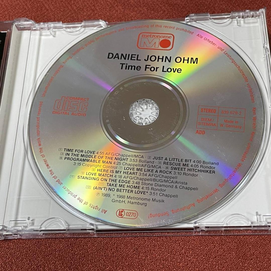 希少AOR,メロハー◇DANIEL JOHN OHM/TIME FOR LOVE