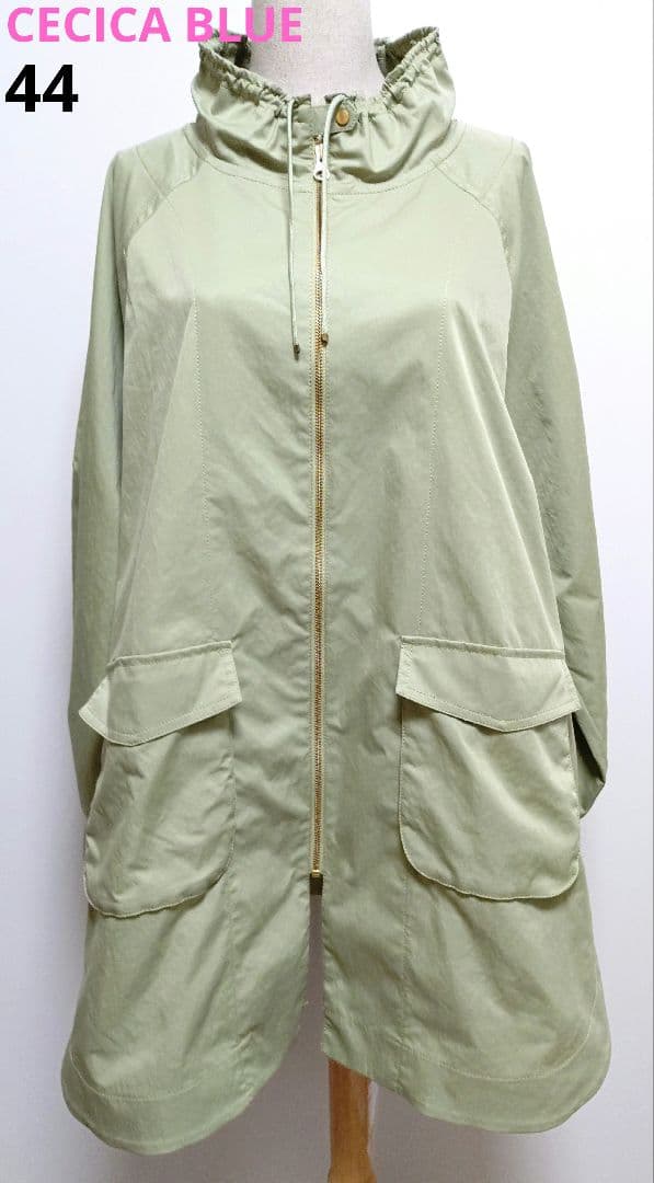 セシカブルー CECICA BLUE モッズコート風 アウター サイズ44 - メルカリ