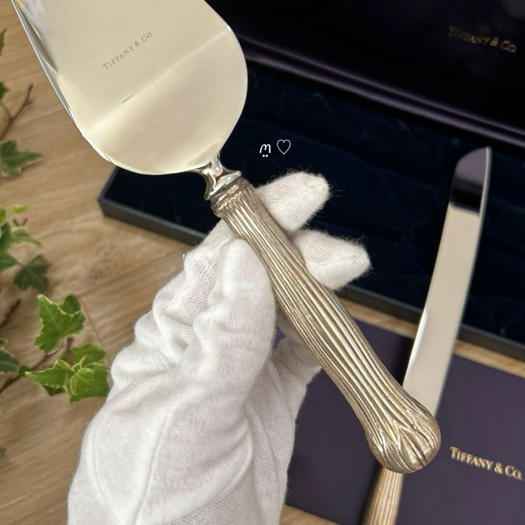 ティファニー ケーキサーバー パンカッターナイフ シルバーカトラリー