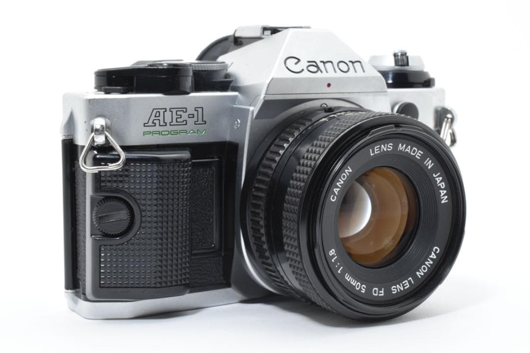 《完動美品》 Canon AE-1 PROGRAM + FD 50mm F1.8