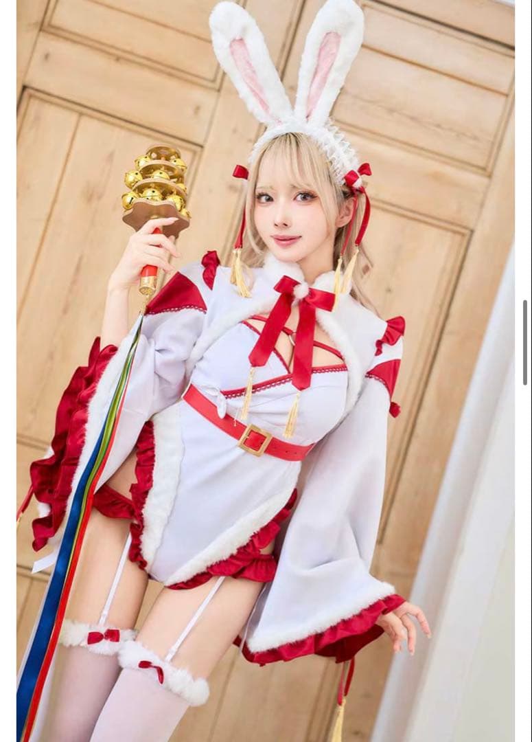 ハイシェイプセクシー巫女バニー《オリジナルコスプレ9点セット》Malymoon
