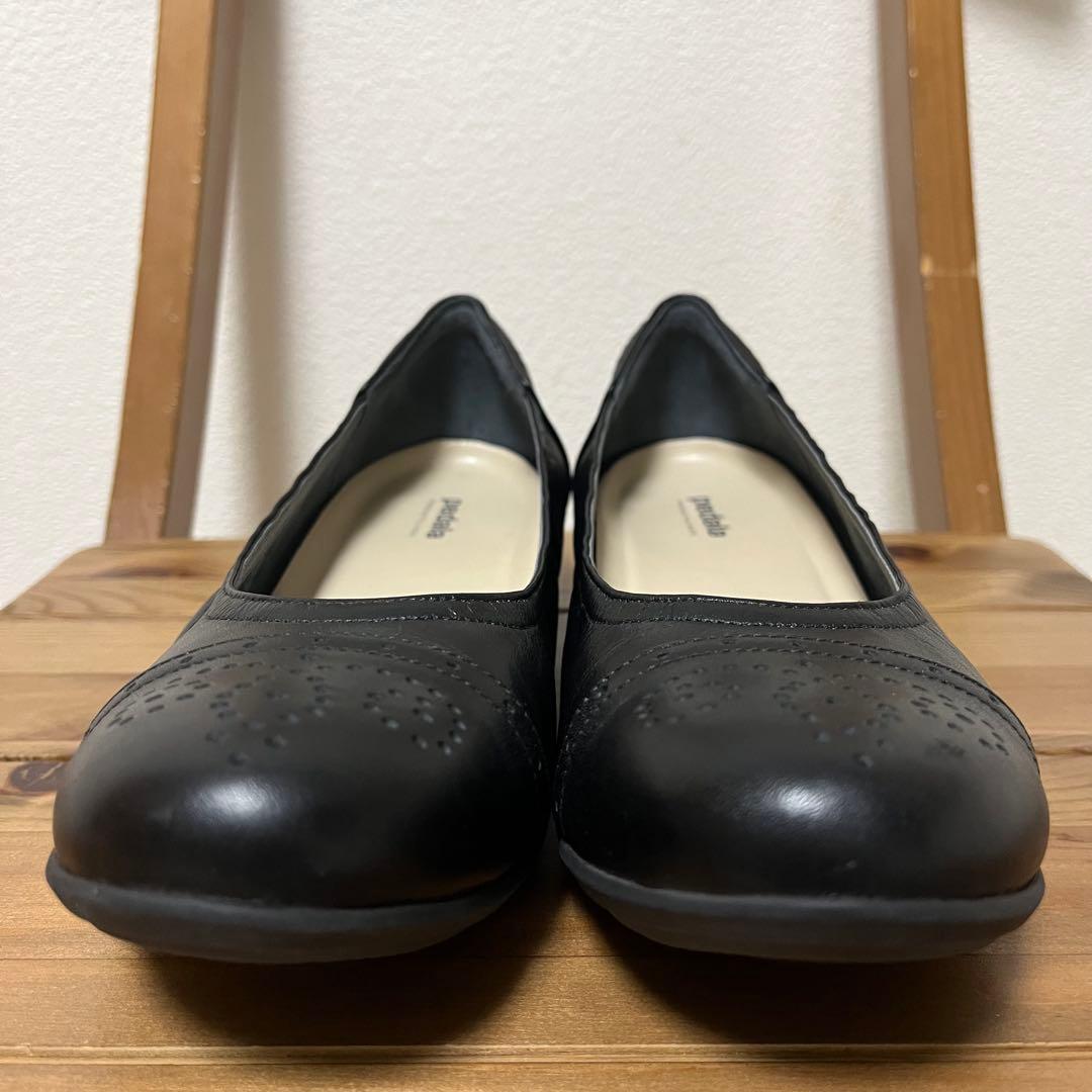 アシックスペダラ asics pedala パンプス 23.5cm 黒