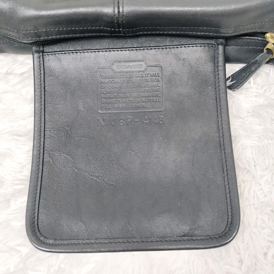 COACH コーチ バケツ型 ファスナー オールレザーショルダーバッグ チャーム