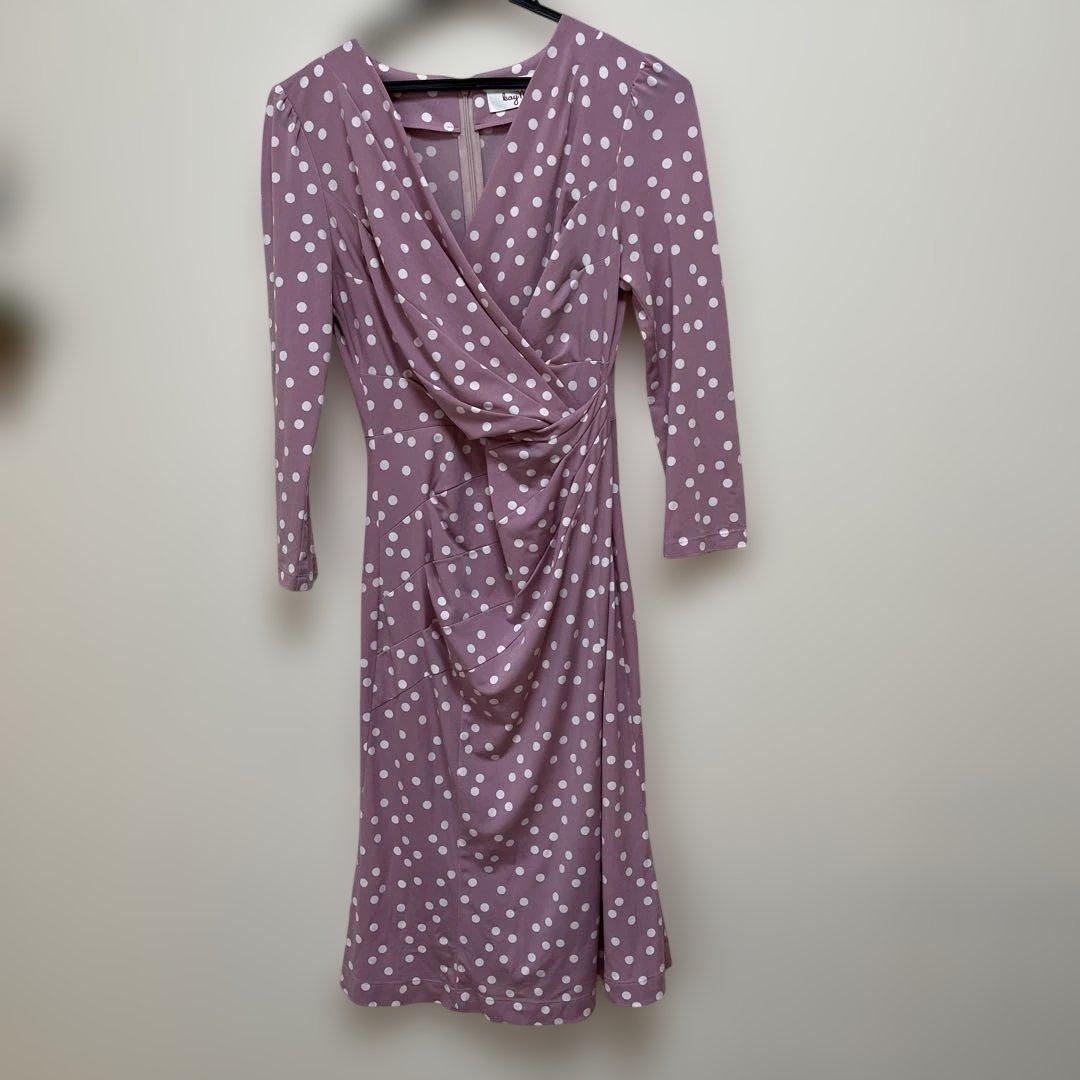 ケイミー ピンクドット ギャザー ワンピース - メルカリ