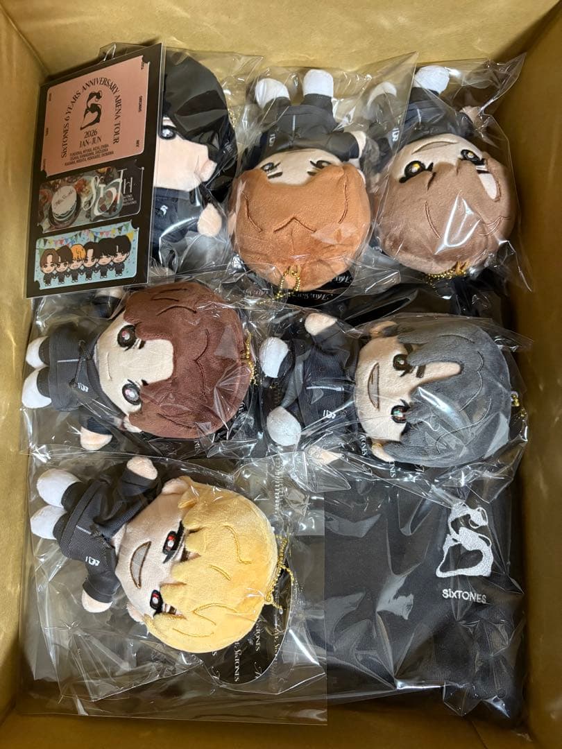 SixTONES MILE SixTONES 2026 ツアー グッズ 来年1月21日(水)発売