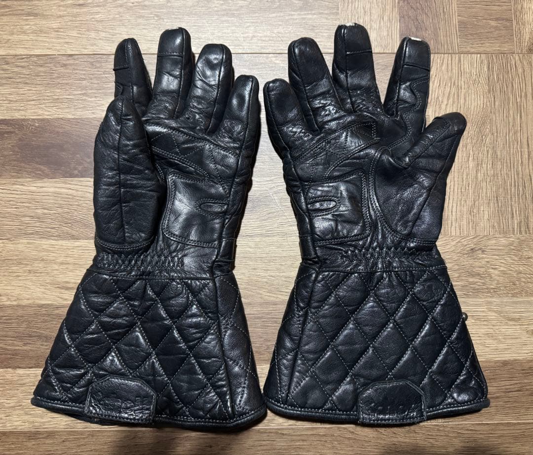 Schott レザー バイクグローブ ショット アメカジ ハーレー 牛革 車