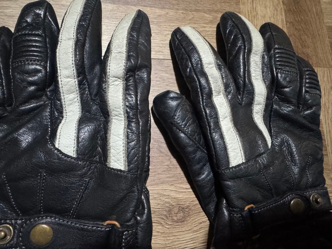 Schott レザー バイクグローブ ショット アメカジ ハーレー 牛革 車