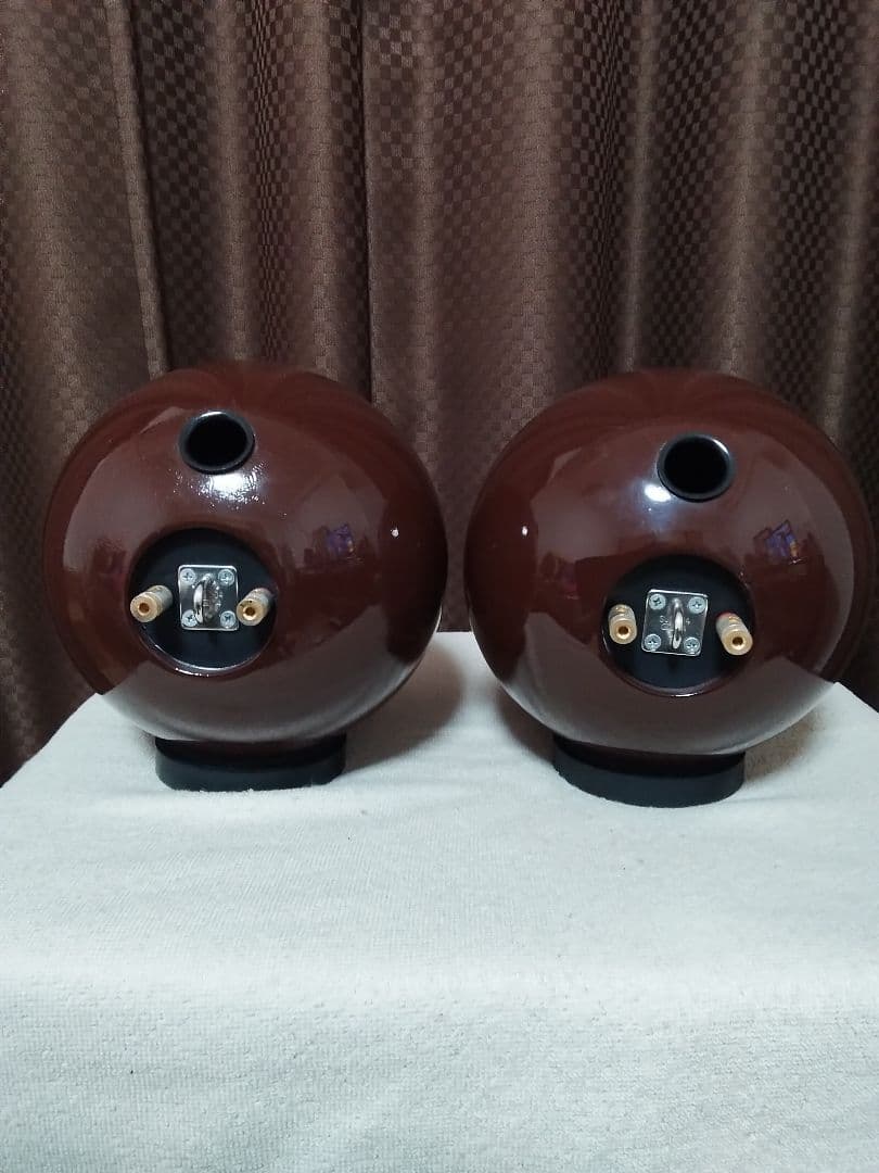 希少品 球体 ウッドスピーカー ツイーター スピーカー2個セット