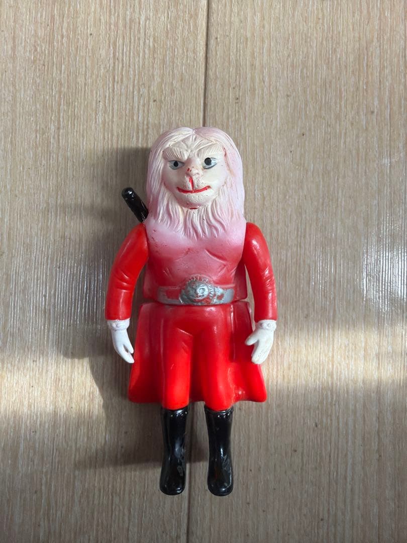い*ぬ様 ブルマァク 怪傑ライオン丸 怪人 ソフビ 当時物 昭和 特撮 い*ぬ様 ブルマァク 怪傑ライオン丸 怪人 ソフビ 当時物 昭和 特撮