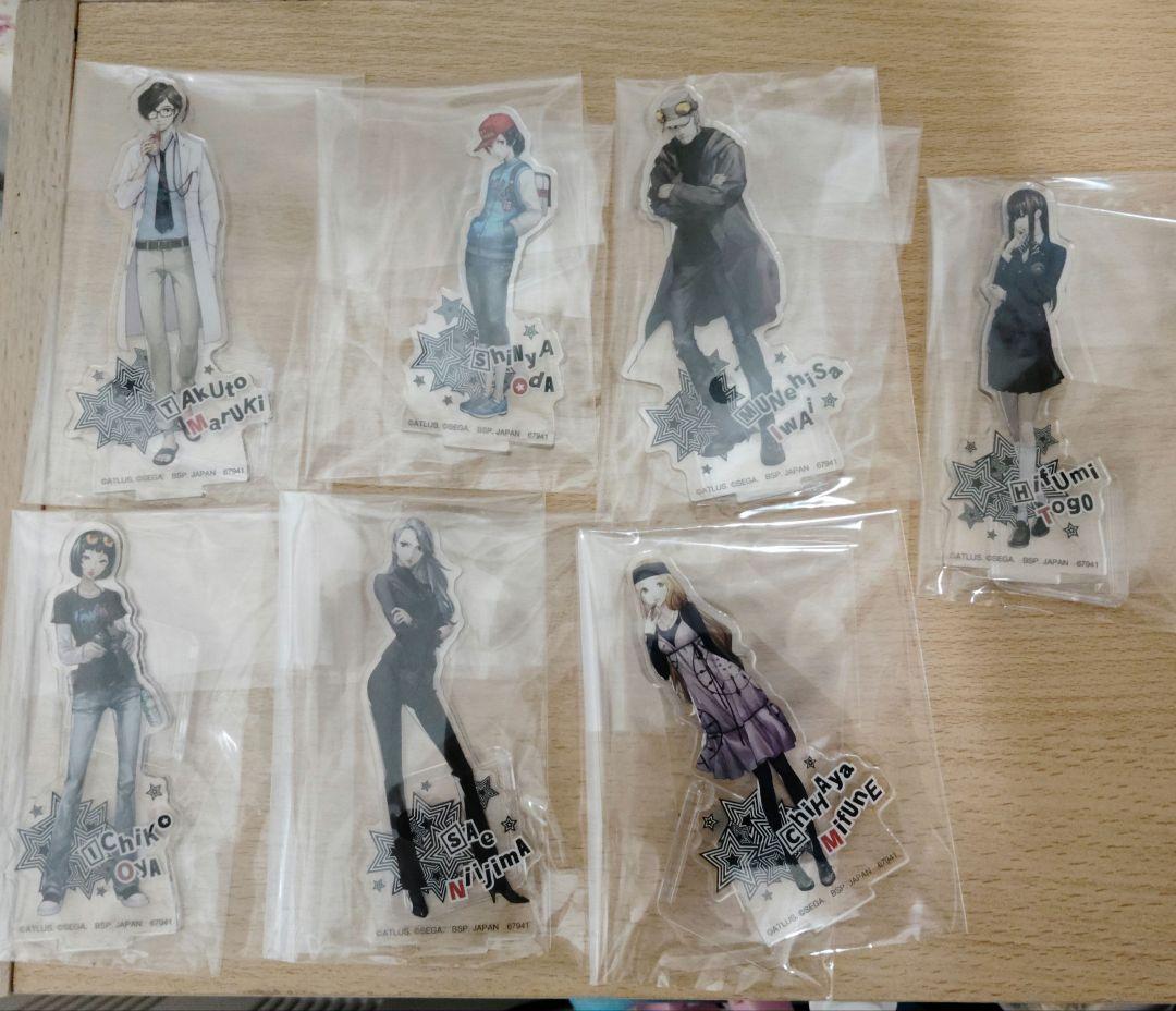 ペルソナ5R 一番くじ F賞 アクリルスタンド セット - メルカリ