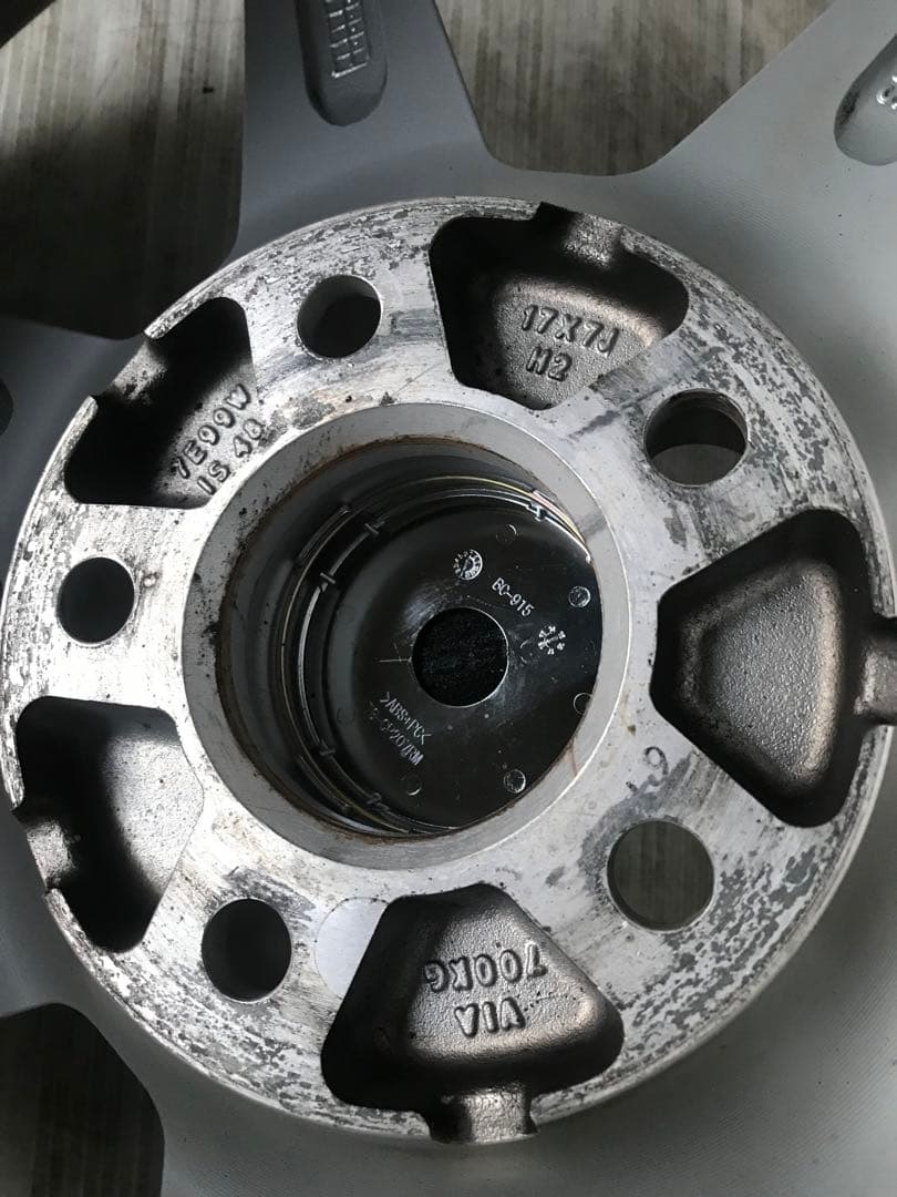 H-323☆TECMAG 17インチアルミホイール 4本セット☆