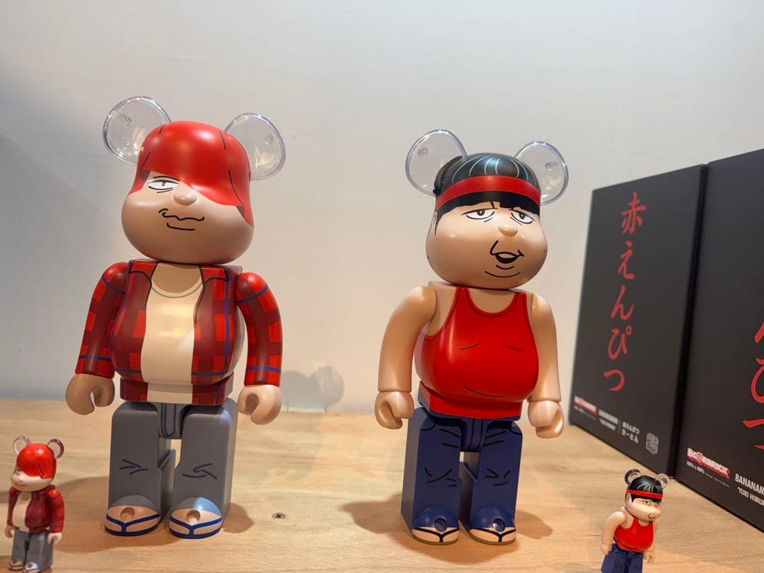 バナナマン ポップアップ BE@RBRICK ベアブリック 赤えんぴつ - メルカリ