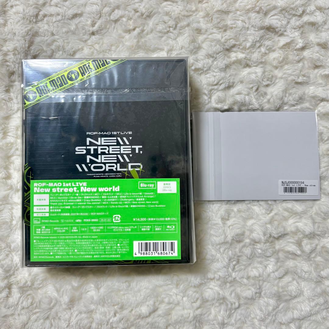 ROF-MAO 1st LIVE 豪華版 Blu-ray 思い出カードセット - メルカリ
