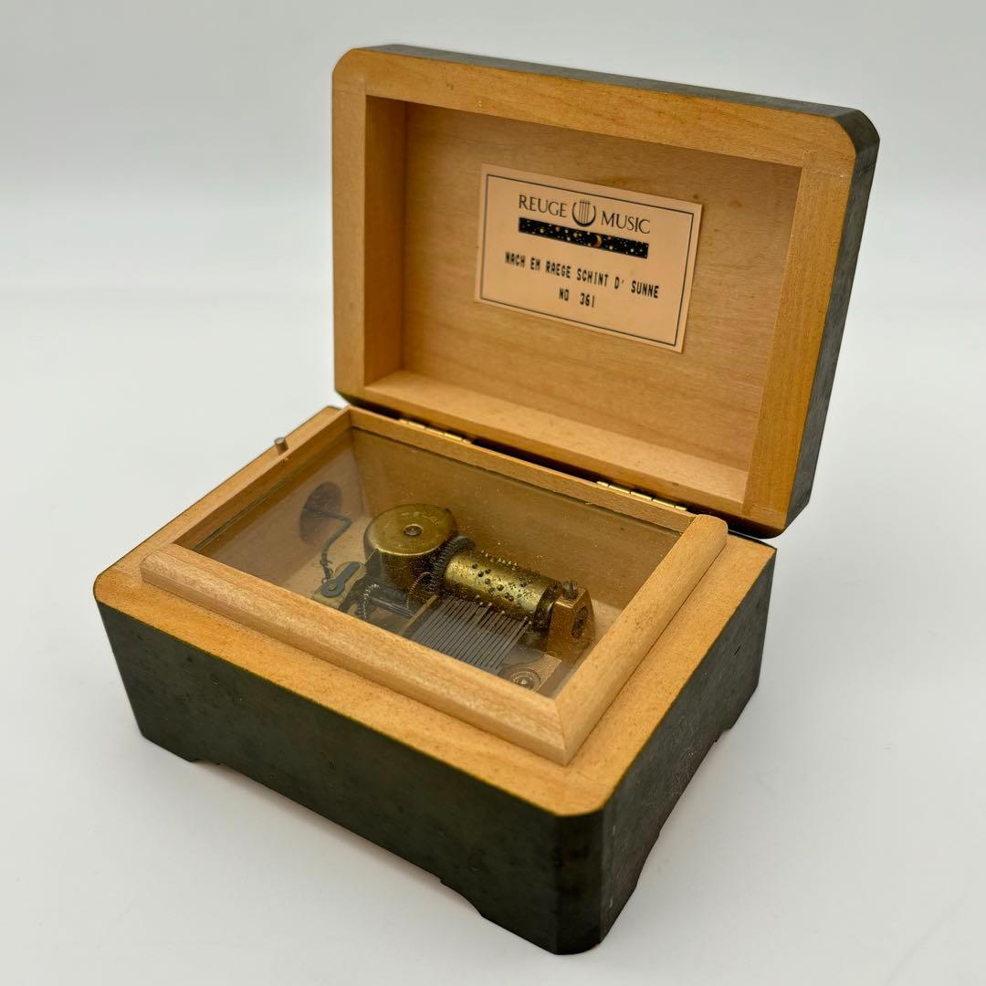 超希少】 REUGE MUSIC リュージュ オルゴール スイス製 18弁 - メルカリ