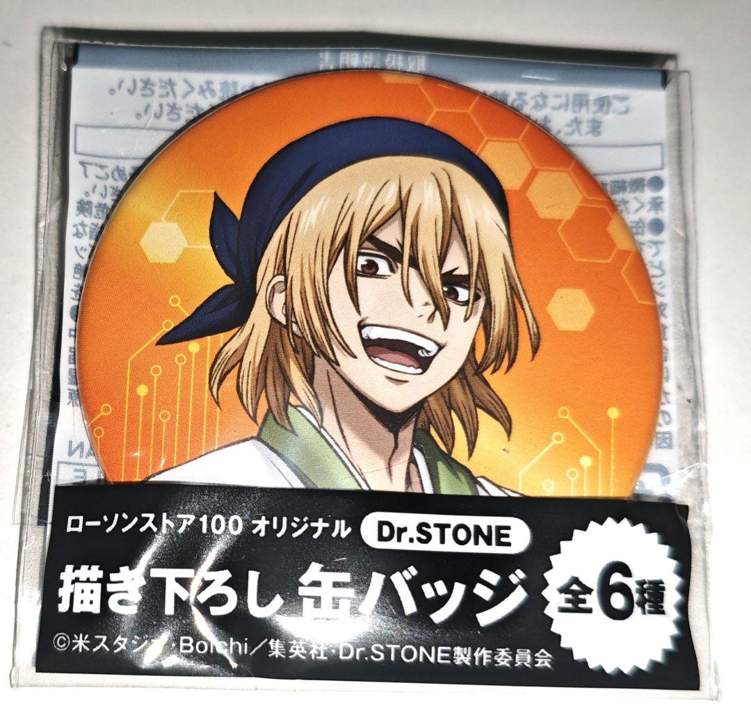 Dr.STONE 七海龍水 缶バッジ ローソンストア100 - メルカリ