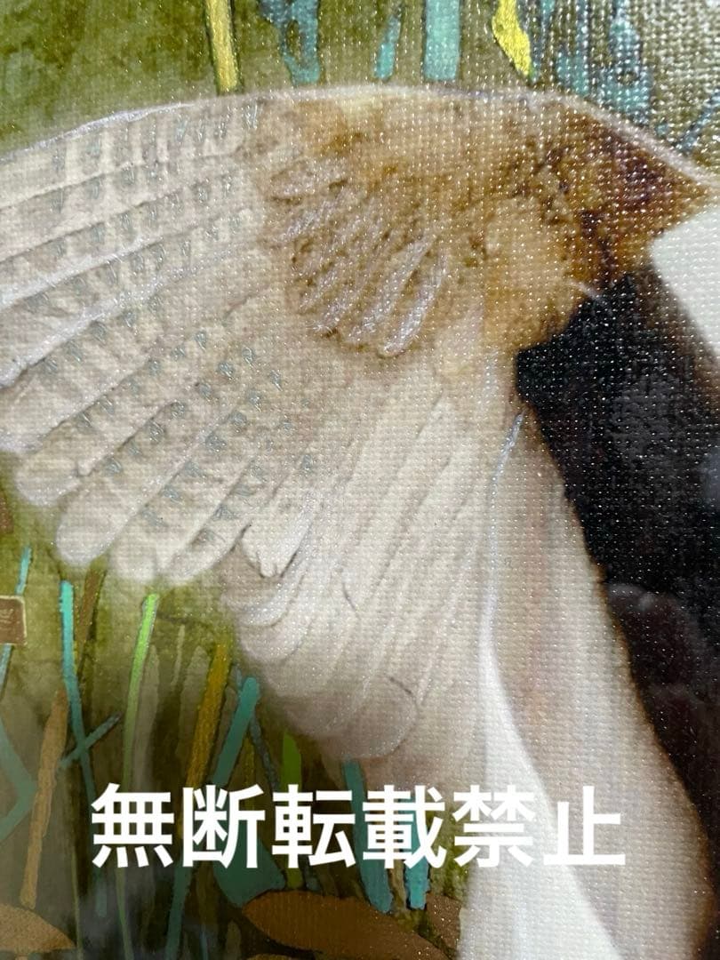 [横田美春] 真筆　　『天使の春休み』 作品集搭載実物　2016年制作　一点物