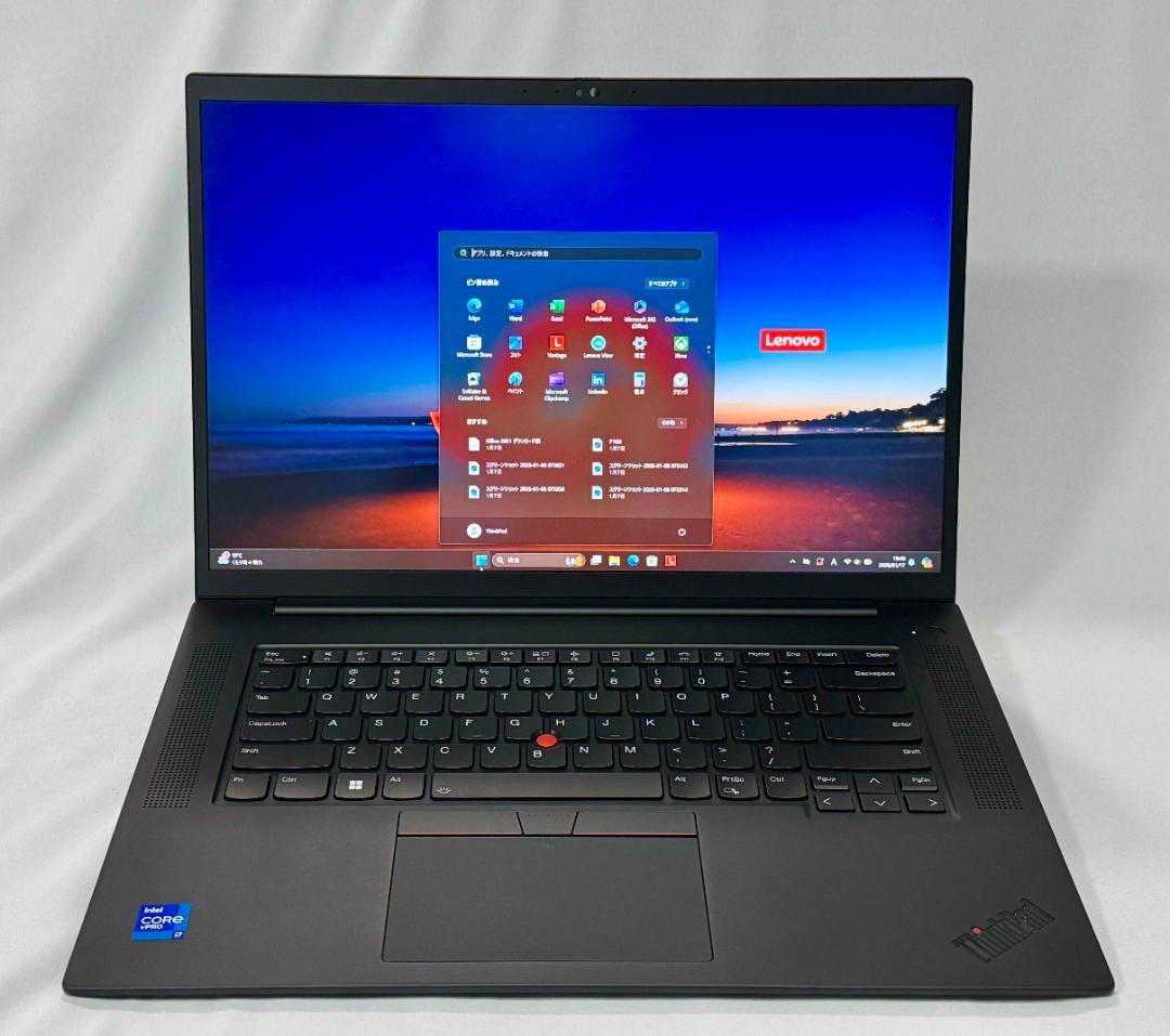 高性能 ThinkPad P1 Gen6 - i7/32GB/1.5TB/LTE - メルカリ
