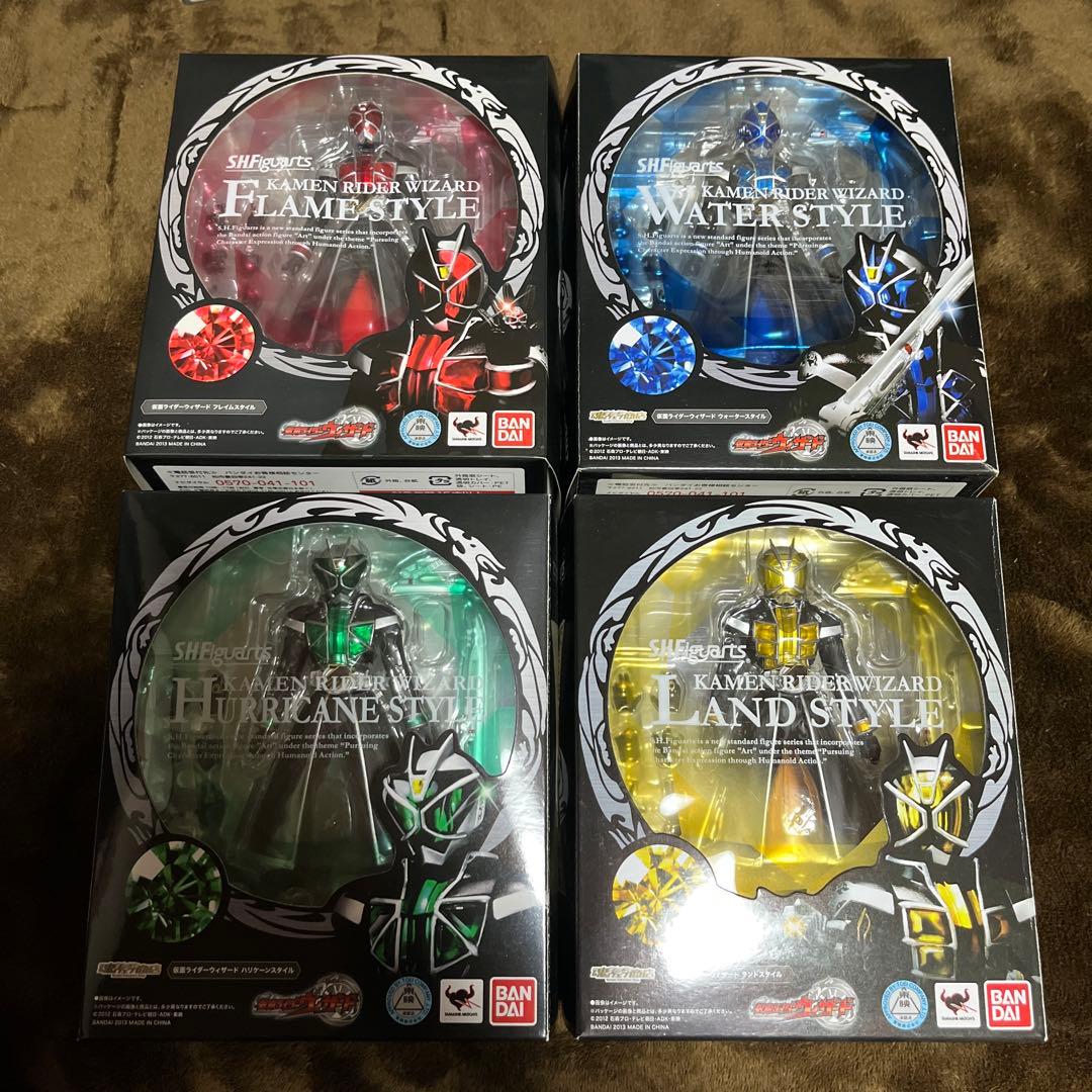 S.H.Figuarts 仮面ライダー ウィザード 初回限定特典付き14点セット