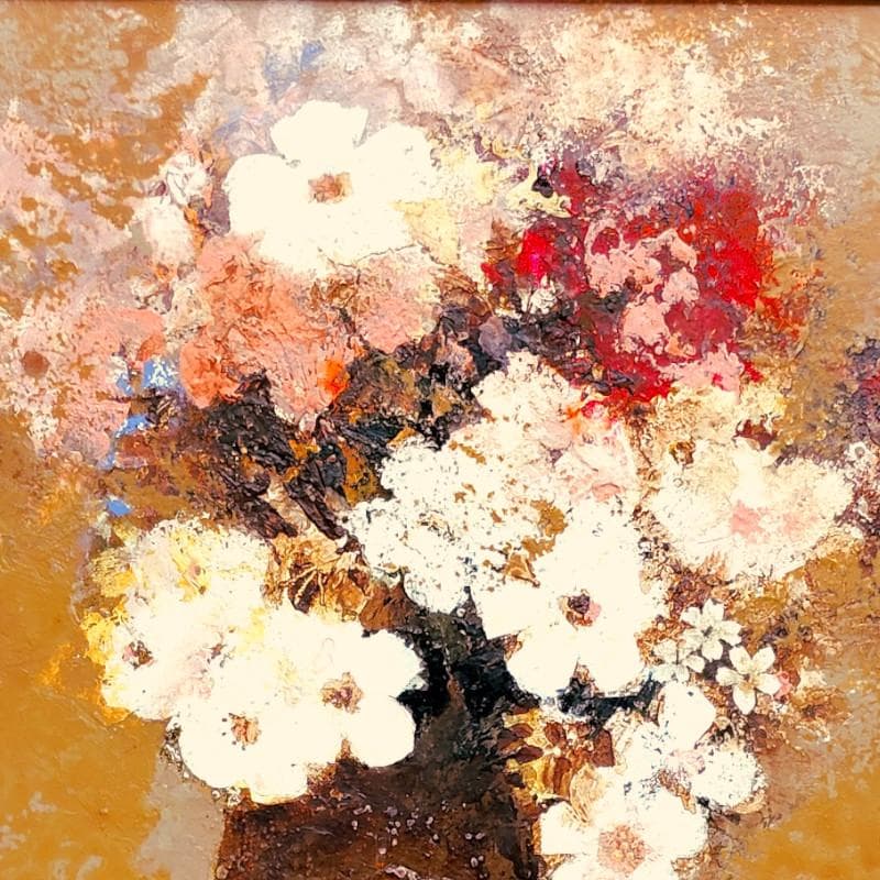 ☆ 稲垣 昌紀 ☆「白い花」 油絵 F4号 未使用！ - メルカリ