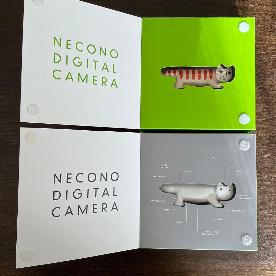 ネコノデジタルカメラ NDC1マイキー、NDC3ホワイト 2台セット - メルカリ