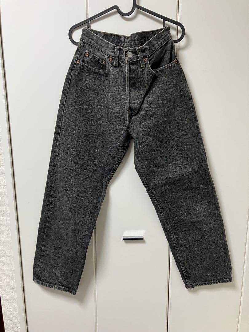 M*a様 90's UK Levi's 532 先染め ブラック size:29 Levi's（リーバイス） Levis(リーバイス) USA製 ボタン裏532刻印 505