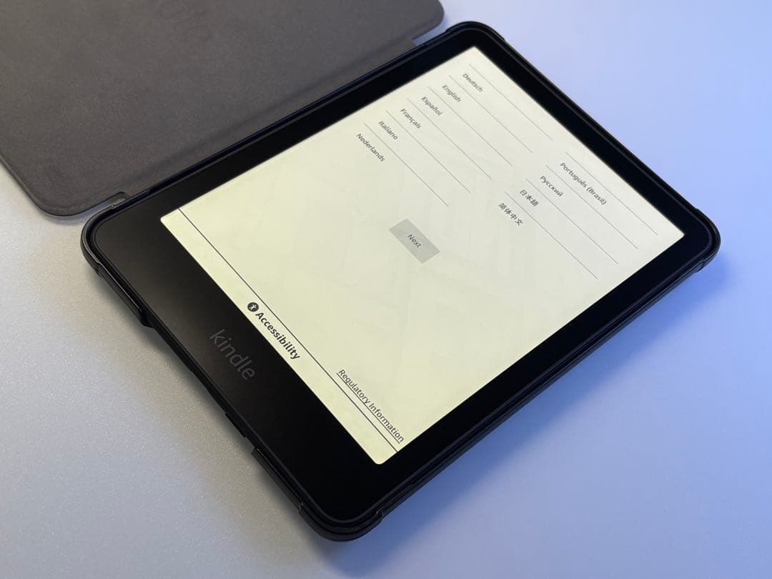 美品　kindle Paperwhite（16GB） 12世代　広告なし Kindle Paperwhite 第12世代 16GB ブラック 広告なし 第12世代 Kindle