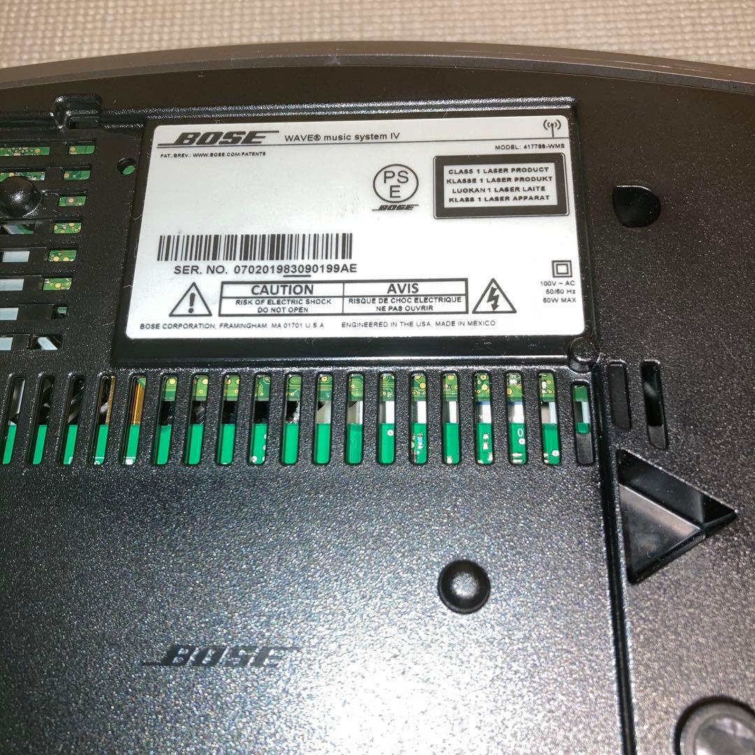 完動&メンテ品 Bose wave music system Ⅳ - メルカリ