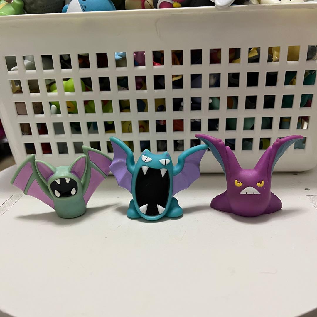 ポケモンキッズ ズバット ゴルバット クロバット 指人形 - メルカリ