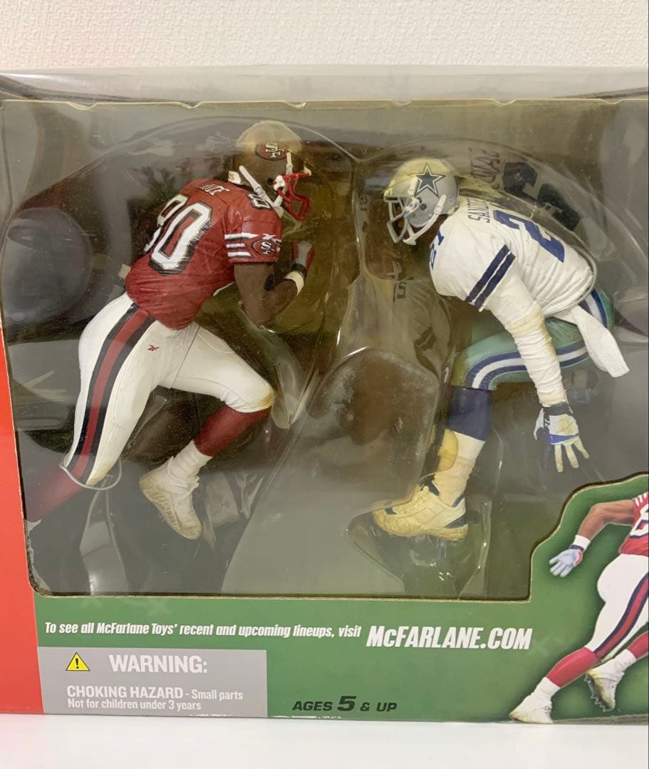 Mcfarlane マクファーレン NFLフィギュア ライス＆サンダース - メルカリ