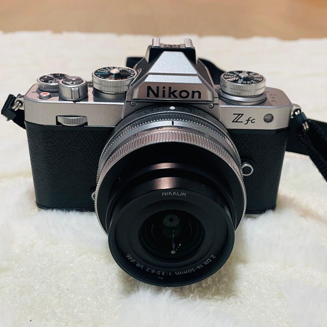 大人気】zfc 16-50 VR レンズキット シルバー ミラーレス一眼カメラ