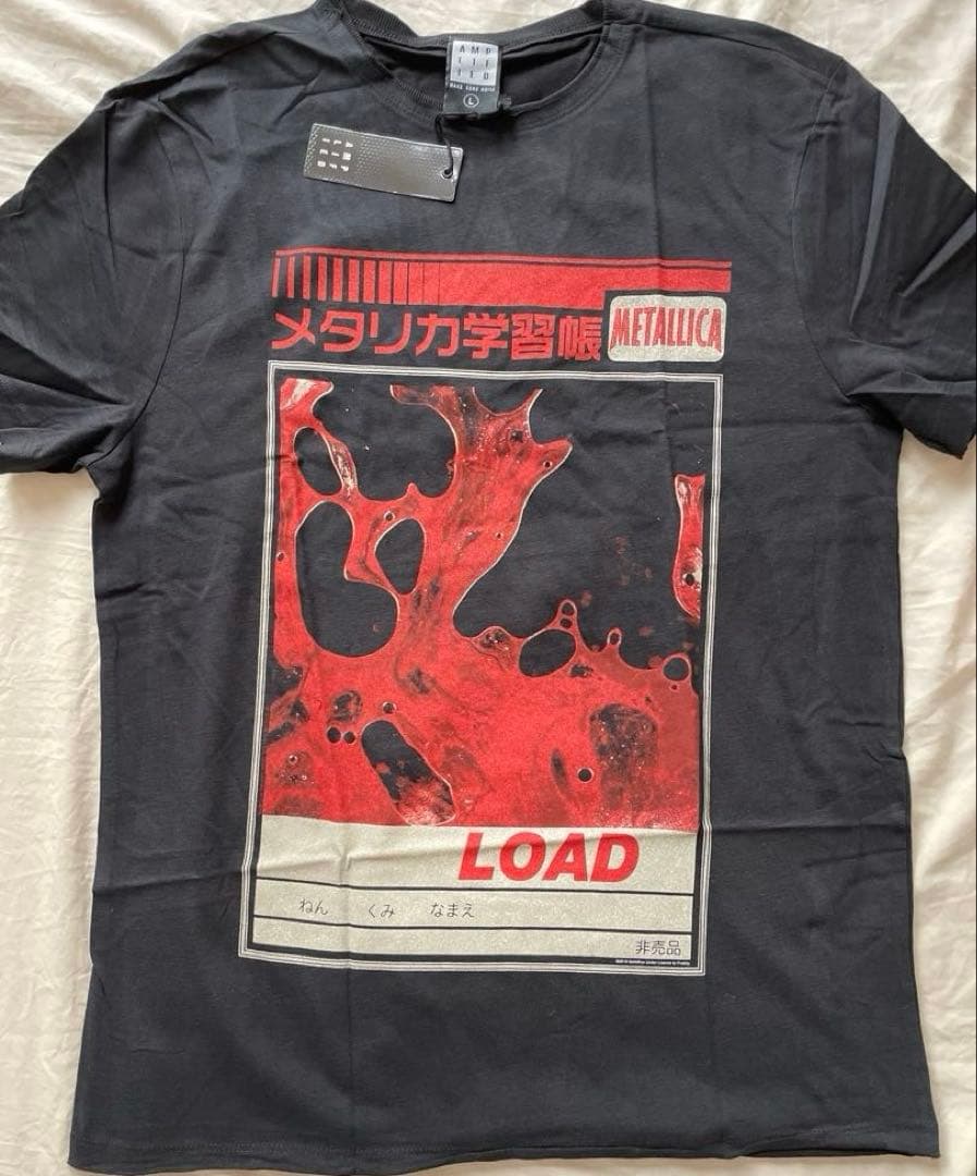 METALLICA メタリカ学習帳 Tシャツ 黒 - メルカリ