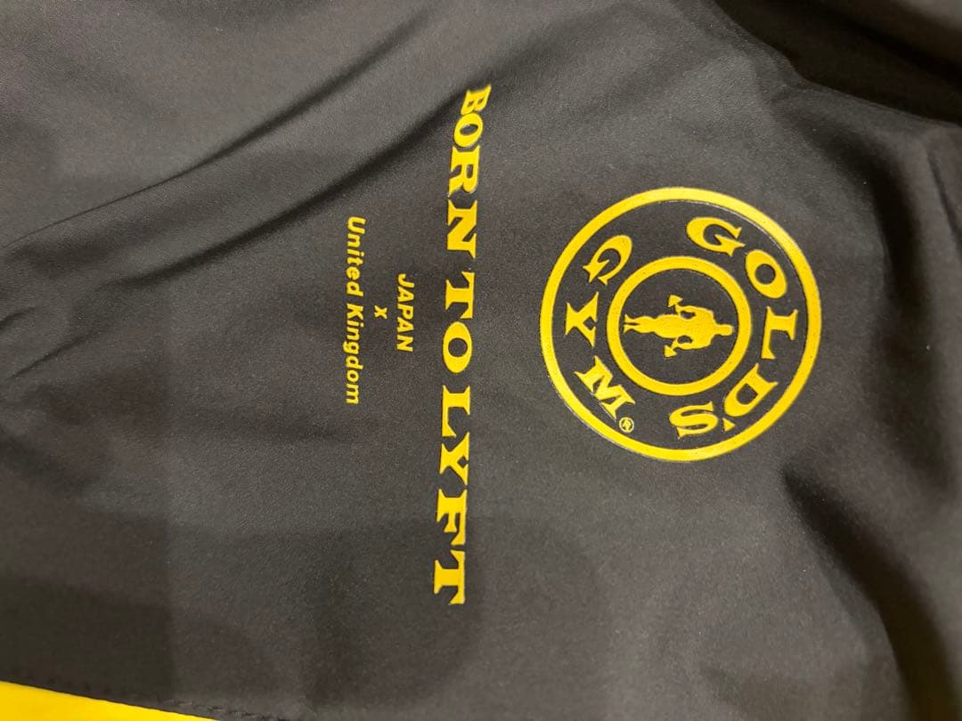 即完品】LYFT × GOLD'S GYMナイロンジャケット Sサイズ - メルカリ