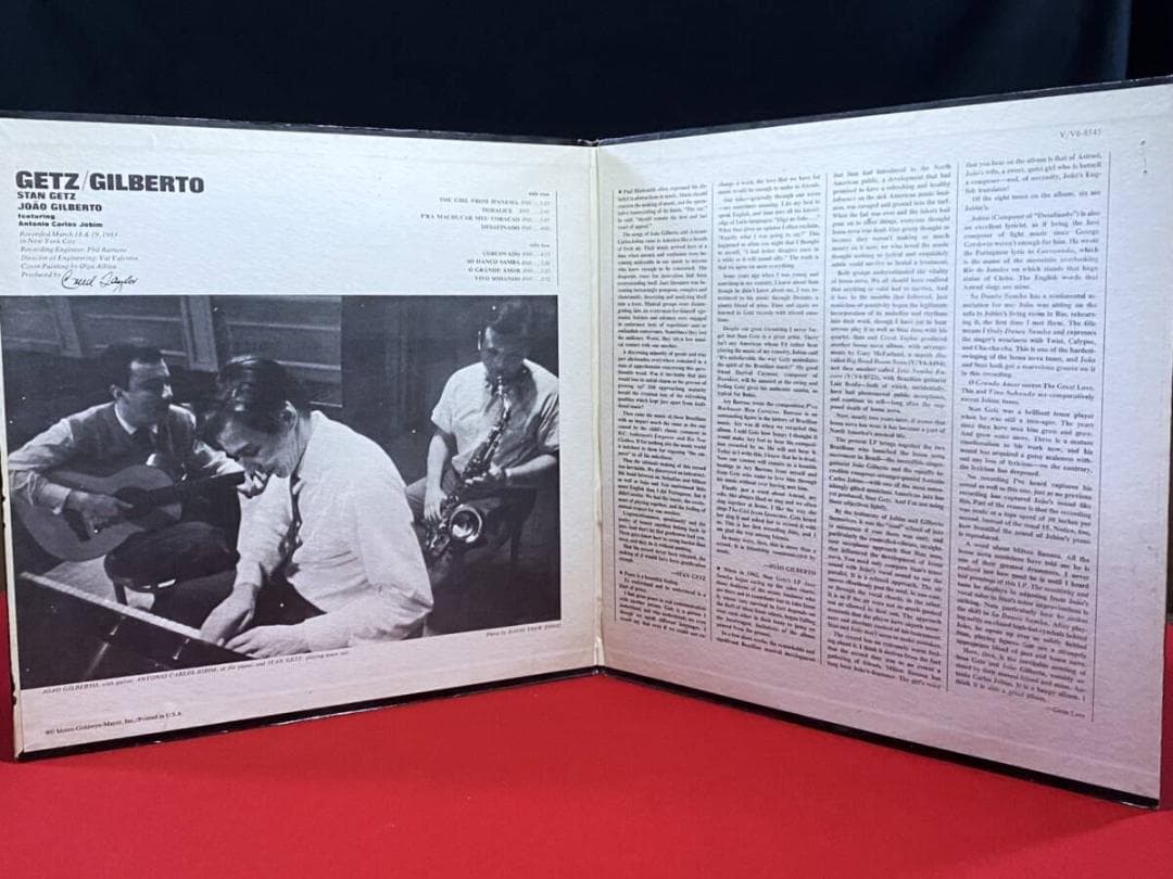 ☆不動の名盤【USオリジナル／希少MONO／黒T字ラベル】ゲッツ