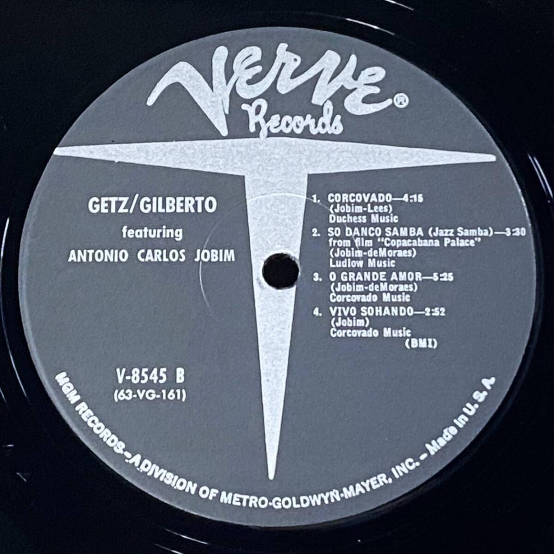 ☆不動の名盤【USオリジナル／希少MONO／黒T字ラベル】ゲッツ