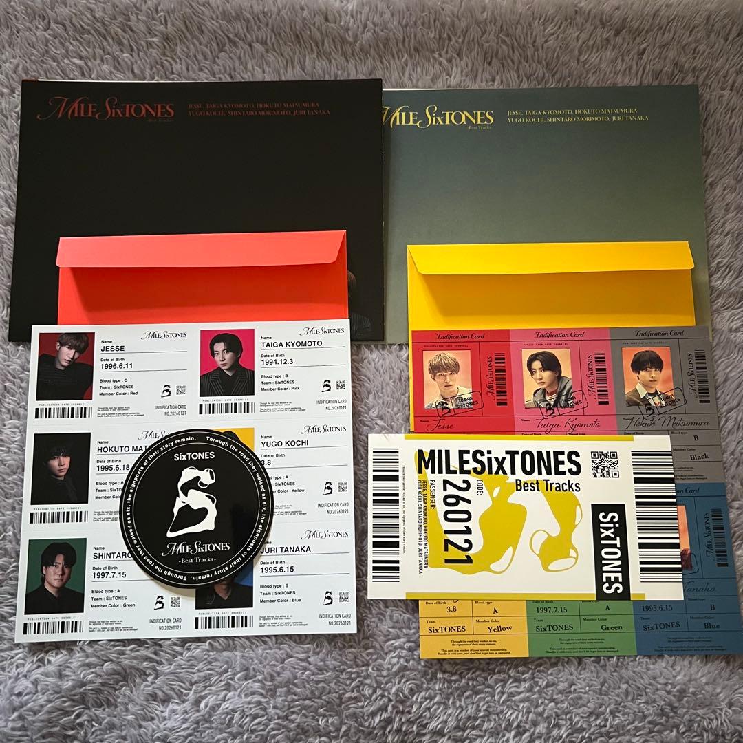 MILESixTONES 初回盤AB封入特典 - メルカリ