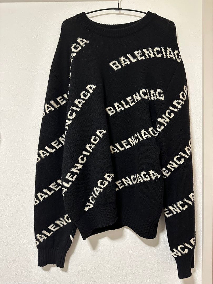 バレンシアガ　ニット　Lサイズ BALENCIAGA バレンシアガ メンズ ニット・セーター サイズ：L（ニット
