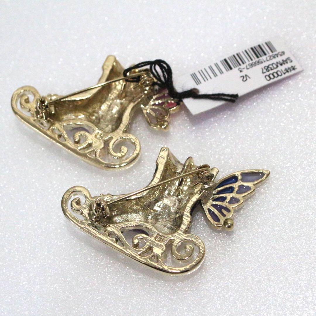 アナスイ スケート靴 ブローチ 新品未使用 2個セット - メルカリ