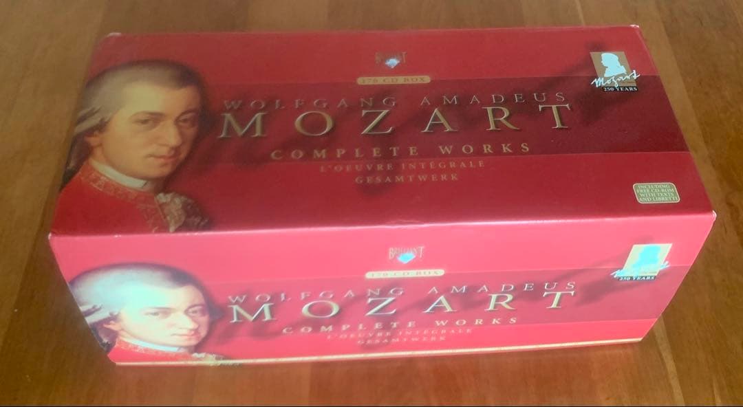 モーツァルト 全集 CD-BOX 170枚組 COMPLETE WORKS Various Artists - Mozart Edition: Complete Works (170 CD Box Set
