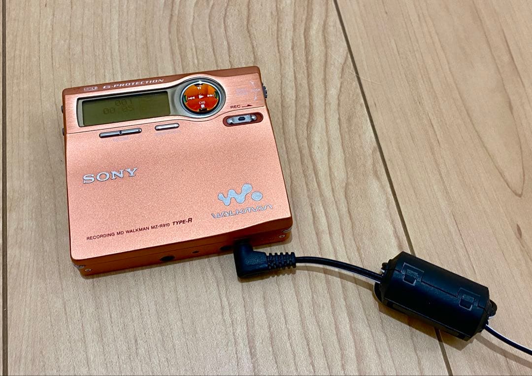 SONY MZ-R910 ポータブルMDプレーヤー Amazon | SONY ソニー MZ-R910-L ブルー ポータブルMDレコーダー（MD