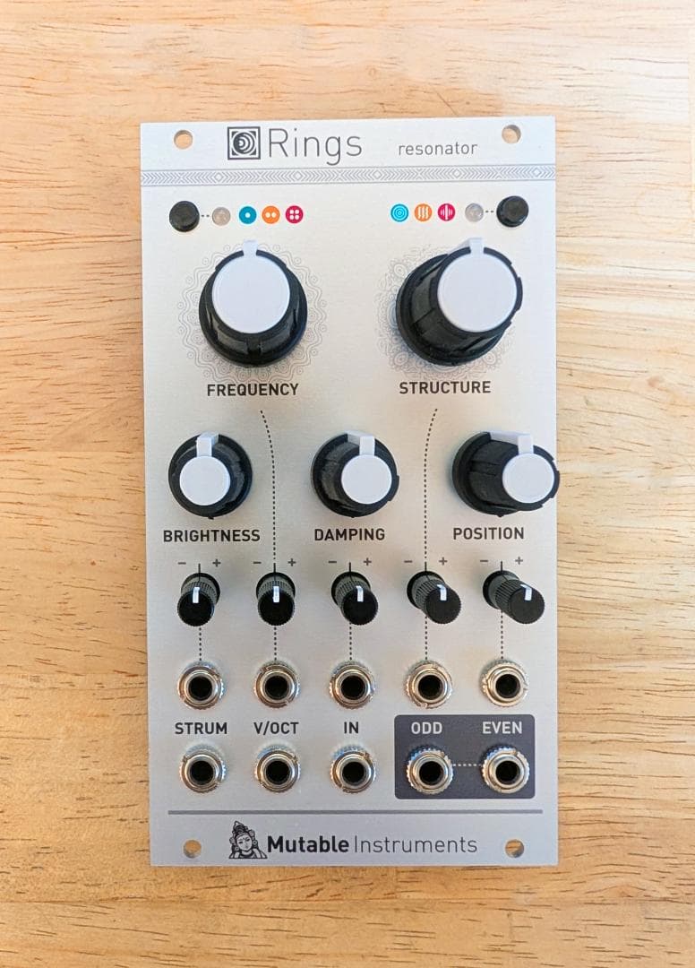 mutable instruments 「Rings」 美品 Mutable Instruments Rings— Clockface Modular