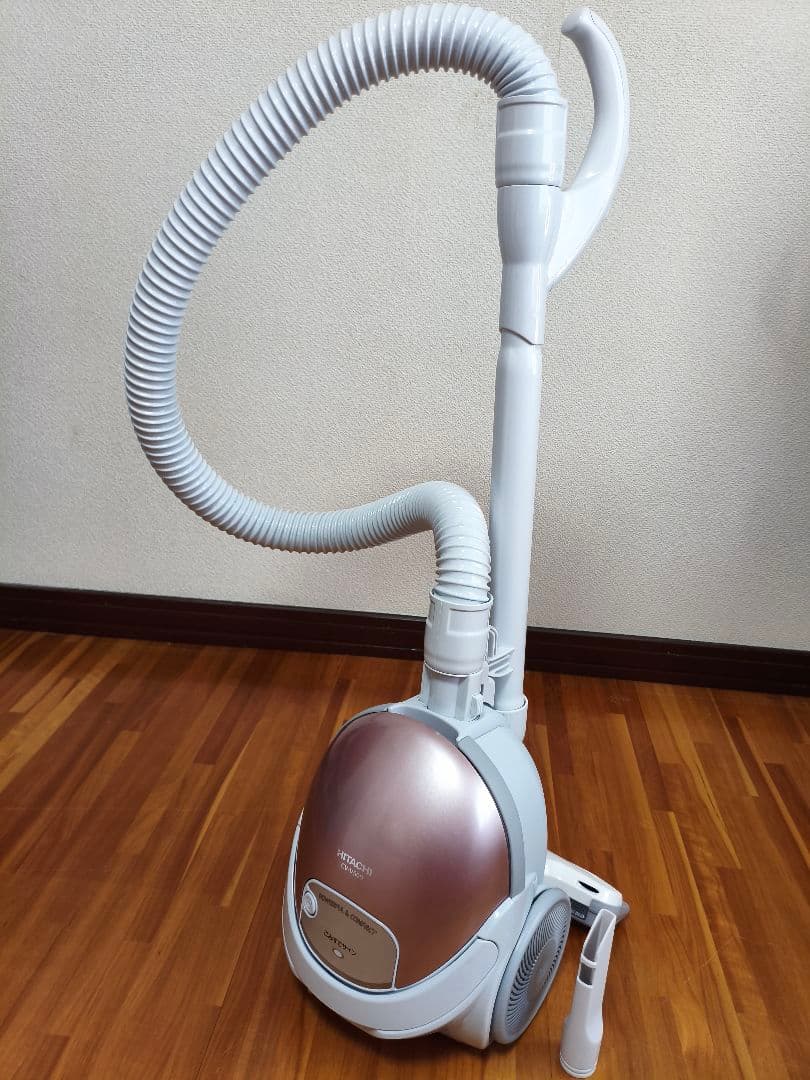 日立　クリーナー　CV-V500　メタリックピンク 日立 紙パック式クリーナー CV-V500（P）（メタリックピンク） 掃除機